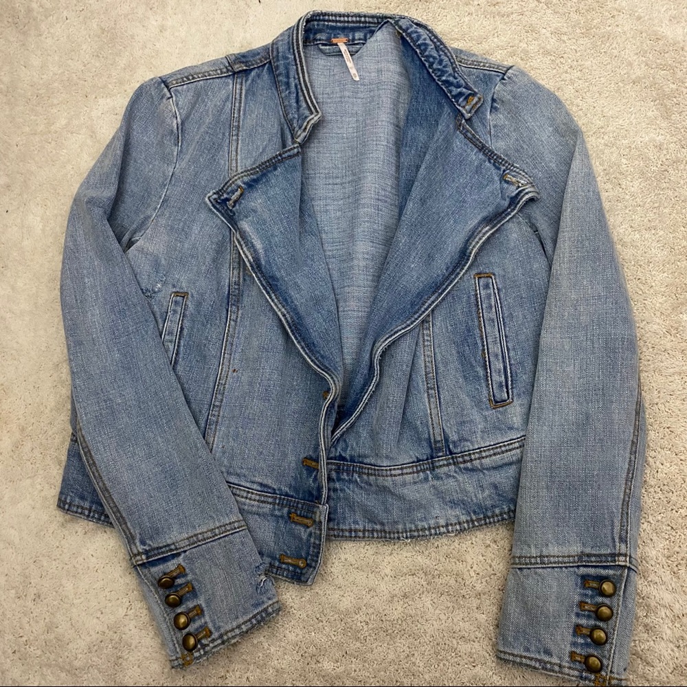 Free People Jean jacket